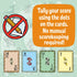 Mammals 8+, 3-8 20 Wild Four Family-Friendly Trick-Taking Card Game with Bugs, Birds, Fish, And - Easy Rules, No Pen