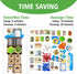 TowerRex Board Game Organizer for Catan Box | Compatible with Cities & Knights and Seafarers Expansions | Storage Kit