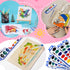 30 Pack Set, 8 Set FUMILE Watercolor Paint Colors Washable Valentines Water Color Paint for Kids with Paintbrush