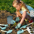 Set 14Pcs Kids Gardening Gardening Tools for Kids with Tote Bag,Watering Can, Shovel, Apron, Garden Book and More