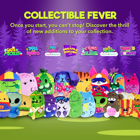 2 Pack Mystery Bags for Boys & Girls - Alien & Cow Plush Collectible Stocking Stuffer