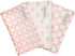High Quality Baby Burp Cloths, Ultra Thick and Absorbent, Ultra Plush Soft and Luxurious Feel, Made in USA, Turkish