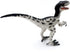 Gemini&Genius Velociraptor Dinosaur Toy for Kids, Realistic Raptor Action Figure with Movable Jaw and Hands