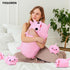 Cute Axolotl Plush Stuffed Animal with 4 Baby Soft Pillows - Valentine's Day, Birthday Gift for Kids