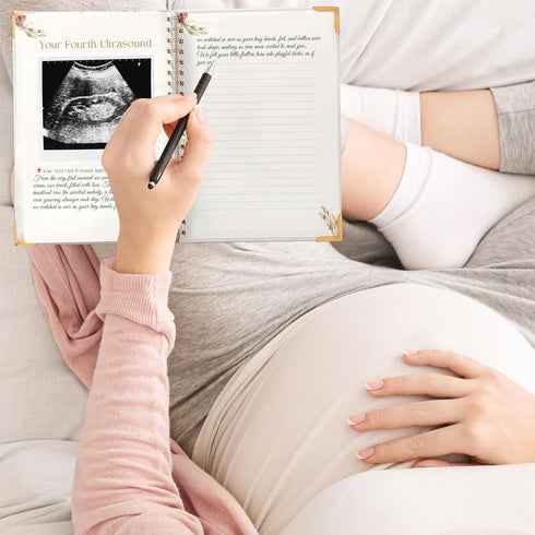 Virproj 3 Baby Memory Book for Gender Neutral, Timeless First Years Baby Book, Pregnancy Journal Memory Book