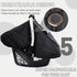 Cozy beatoutou Winter Baby Car Seat Cover, Beatoutou Waterproof Winter Infant Carseat Canopy for Boys Girls, Cold