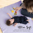 34 47 inches Bamboo Rayon Soft Purple Toddler Security Blanket - Thermal Lavender Baby Blanket with Satin Edging