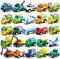 JOYIN 25 Pieces Pull Back Cars and Trucks Toy Vehicles Set, Die-Cast Car Set for Toddlers, Kids Party Favors