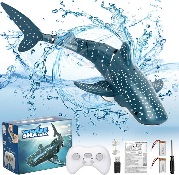 GearRoot Remote Control Shark Toys, 1:18 Scale High Simulation RC Shark Fish