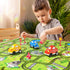 64 Set 3 4 5 6 3-5 3 1-3 2-4 4-6 JUKUDAHU Pieces Puzzle Race Track Car Toys for Year Old Boys - Puzzle Tracks Car Toys