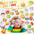 Libima Mini Stuffed Animals Sea Animal Plush Keychain Set, 150 Pcs for Carnival Birthday Classroom Prizes