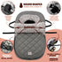 Cozy ACRABROS Car Seat Cover Baby: Winter Infant Carseat Canopy for Boy Girl Newborn, Zipper Peeping Window, Warm Cold