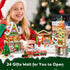 2025 Set 24 Countdown 8+ INSOON Advent Calendar Christmas Mini Building with Light, Days City Main Street Building