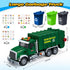 3 4 5 6 7 Boy,15" SpringFlower Toy for Years Old Large Garbage Truck Toys for Kids,Friction Powered Garbage Truck