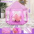 Monobeach Princess Tent for Girls, Large Playhouse Kids Castle with Star Lights, Indoor Outdoor Gift Toy
