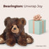 19" Bearington Huggy Ben Teddy Bear Stuffed Animal Plush Toy - Soft Brown Huggable Bear with Bean Bag Weighted Body
