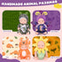Hanaive 4 Pcs 4 Inch Mini Baby Dolls, Lifelike Realistic Tiny Babies Gifts for Kids Birthday