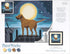 Dimensions PaintWorks 73-91857 Moonrise Dog Animal Paint by Number Kit for Adults and Kids, 11" x 11", Multicolor