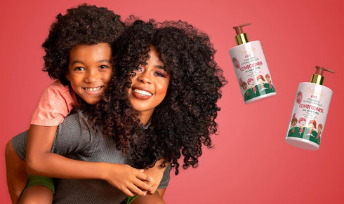Set 2(10 fl.oz Baby Hair - Strawberry Mineral Kids Hair Conditioner & Shampoo/Body Wash, Sulfate-Free Toddler Hair