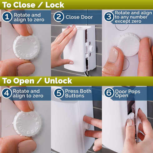 Baby Safety Outlet Cover BOX, 2 Pack Double Lock for Toddler Proofing, Easy Install with Extra Space for Plugs