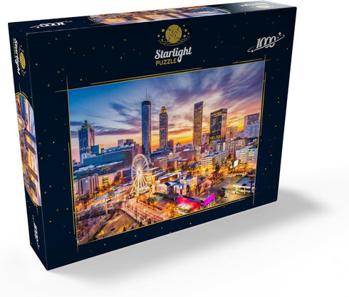 MyPuzzle Skyline of Downtown Atlanta, Georgia Premium 1000 Piece Jigsaw Puzzle for Adults