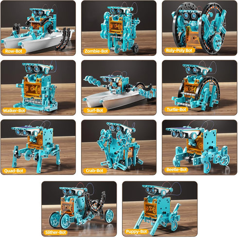 GOGIHCCH 8-13, 8-12, 8 9 10 11 12 13 STEM Toys for Ages Solar Powered Kits Toys Robotics for Kids Ages Educational
