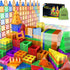 102PCS Magnetic Tiles Building Blocks Stem Toys for 3+ Year Old Boys and Girls, Montessori Toddler Gifts