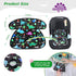 2 Pack Car Seat Protector for Potty Training, Waterproof Piddle Pad Cover with Anti-Slip Backing, Portable Car Seat