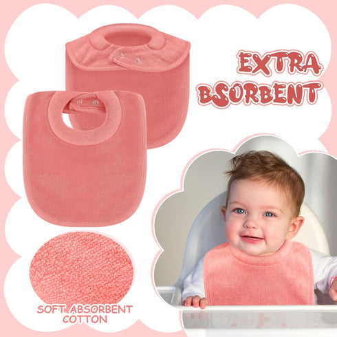 Twistover Soft Baby Bibs for Teething and Drooling