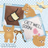 14.5“ Get Well Soon Teddy Bear Plush Pillow, Soft Stuffed Animal Body Pillow, Home Decoration Gift for Kids