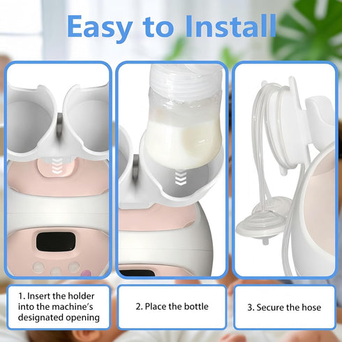 Generic S2 S2, Bottle & Hose Holder for Breast Pump (Spectra Accessories), Fit for Organize and Simplify Your Pumping