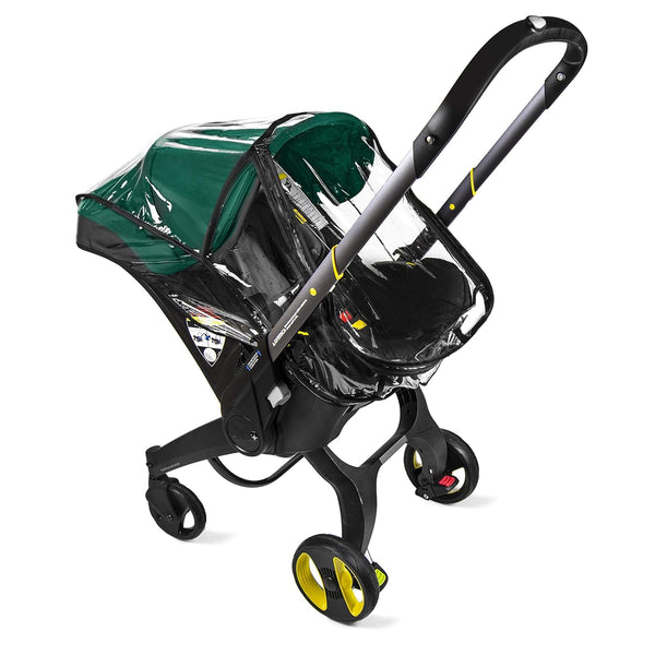 Baby & Beyond Premium Rain Cover - Compatible with Doona Infant Car Seat Stroller (Regular)