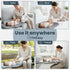 TotEasy Portable Changing Pad - Changing Pad Travel Extra Long Waterproof with Storage and Wipes Pocket - Foldable Baby