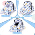 THE KENKYO Car Seat Cover for Babies, Breathable Carseat Cover for Boys Girls, Kick-Proof Infant Car Seat Canopy