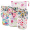 Babygoal Cloth Diaper Cover for Girls,Baby Adjustable Reusable Covers for Fitted Diapers