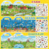 3-6, Reusable Jelly Sticker Books, Sticker Books for Toddlers, Stickers for Kids, Travel Toys for Children Toddler