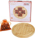 TOWO Wooden Solitaire Game Peg Solitaire Puzzle Toy, Classic Board Game with Wooden Balls