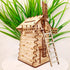 20 Pcs Mini Garden Ladder, 2.36''x 0.78'' Wooden Doll House Accessories for Landscape Decor