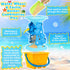 Oisacirg 3-10 Beach Toys for Kids Toddlers, Sand Castle Toys with Bucket, Water Wheel, Long Shovel, Dinosaur Travel