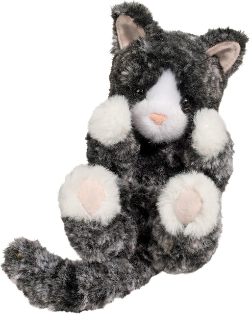 Douglas Lil' Baby Black & White Kitten Plush Stuffed Animal