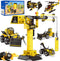 HOMETTER Building Toys for Ages 5-8, 6 in 1 Engineering Toys, STEM Learning Educational Building Set