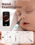 Set 6LED OTTOLIVES Baby Ear, Nose, Throat Examination with HD Camera, Home ENT Scope with Light, Ear Checker Tool, Baby