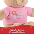 GUND 12” “I'm The Big Sister” Sustainable Message Bear, Tan Teddy Bear Made from 100% Recycled Materials