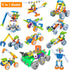 MOONTOY 11 in 1 STEM Toys for 4-8 Year Old Boys, Birthday Gifts Building Toys, Educational Blocks