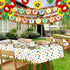 Bolake 25 Building Block Party Plates Building Block Birthday Party Supplies Decorations Serve including Disposable
