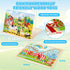 6 Pack 3 4 5 60 LACCHOUFEE Wooden Vehicle Puzzles for Kids Age Year Old, Pcs Montessori Toddler Animals Jigsaw Puzzles