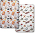 JUNENGCHUANG Pack and Play Sheets, 2 Pack Mini Crib Sheets for 38x26 Mattress,