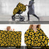 Norchzi 39x27.5 Inches Sunflower Baby Car Seat Canopy Cover Multi Use Nursing Cover for Newborn Car Seat Canopy Mom