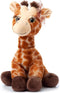 The Petting Zoo Lash'z Giraffe Stuffed Animal, 12 Inch Plush Toy Gifts for Girls