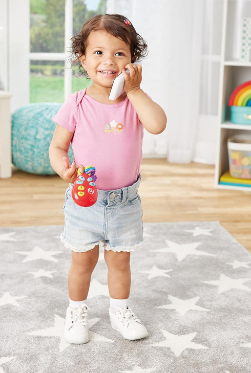 Kidoozie Phone & Keys Combo Set - Interactive Toy Bundle for Ages 12 Months+, Music & Animal Sounds